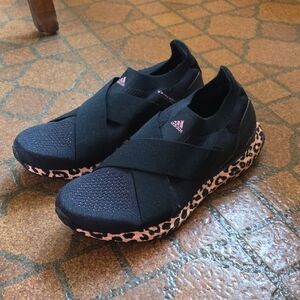 Adidas Ultra Boost Black Leopard Slip-Ons